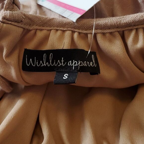 ✨️wishlist apparel womans ruffled romper,  NWT,  small - Picture 5 of 6
